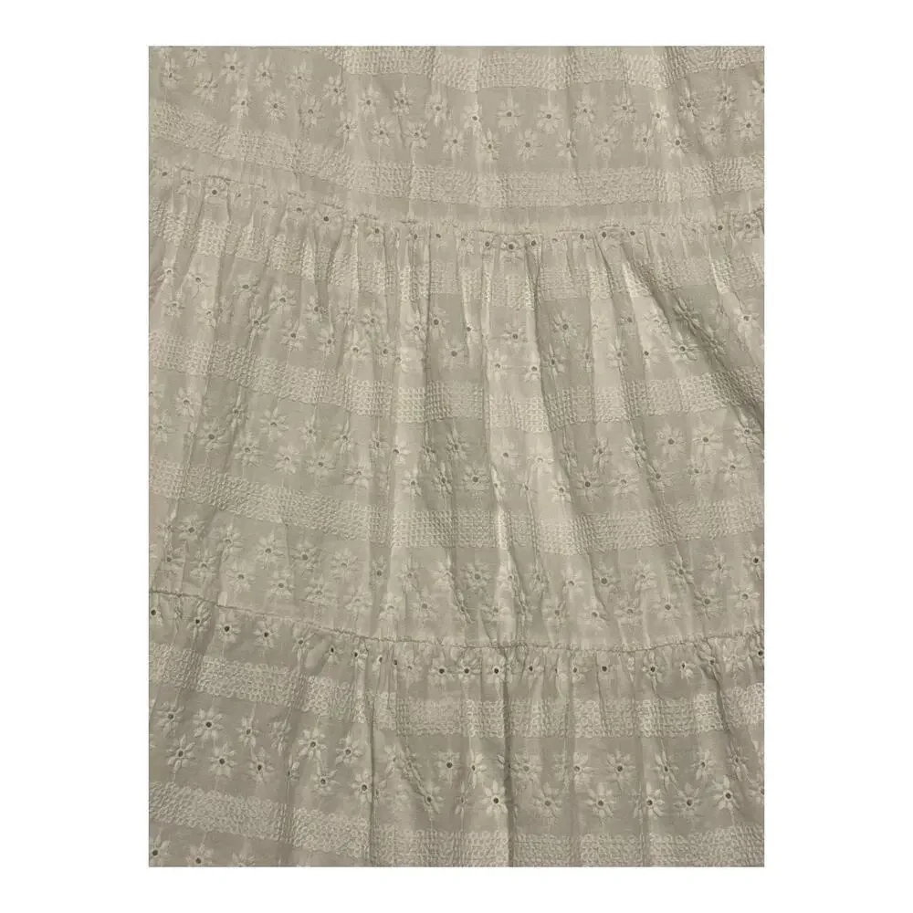 Tommy Hilfiger Cotton Eyelet Midi Dress, Created for Macy's white size 14